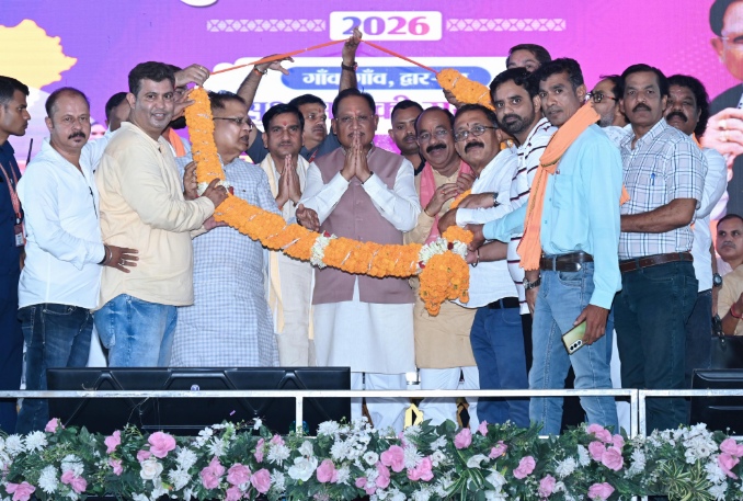 मुख्यमंत्री ने 134 करोड़ रुपये से अधिक के कार्यों की दी सौगात, महतारी वंदन की 28वीं किस्त जारी, वृद्धों और दिव्यांगजनों के लिए दो बड़े केंद्रों का शिलान्यास