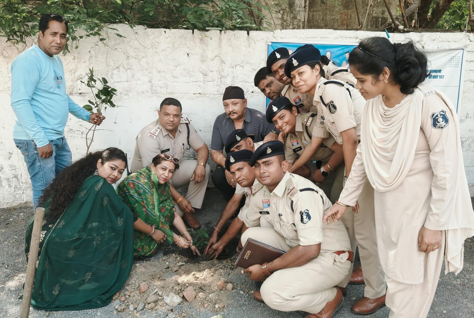 विश्व पर्यावरण दिवस: सरकंडा थाना में सामाजिक संस्थाओं ने मिलकर किया पौधारोपण, पर्यावरण संरक्षण की ली शपथ