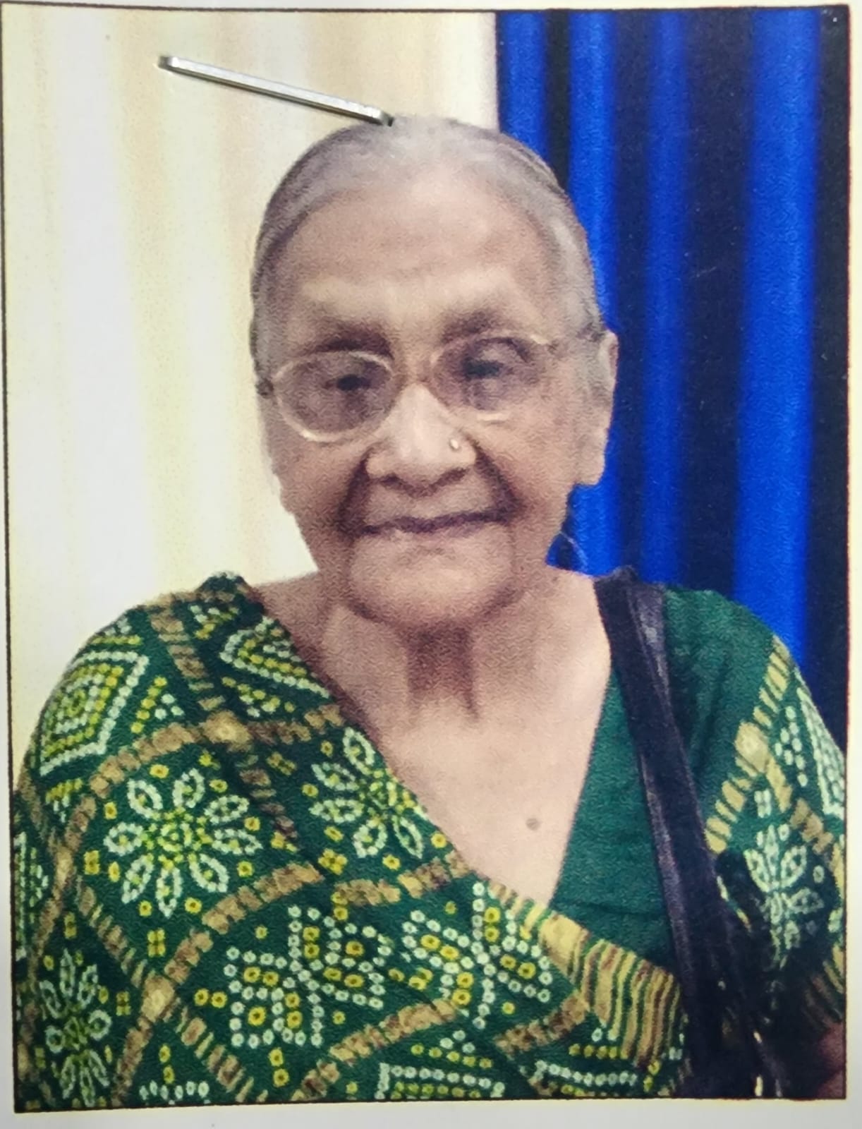 वरिष्ठ अधिवक्ता आनंद कंद तिवारी की माता और भाजपा नेता आदित्य तिवारी की दादी राधा देवी तिवारी का निधन