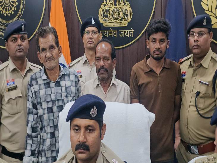 सर्राफा कारोबारी की हत्या और लूट के मामले में मास्टरमाइंड समेत तीन आरोपी गिरफ्तार